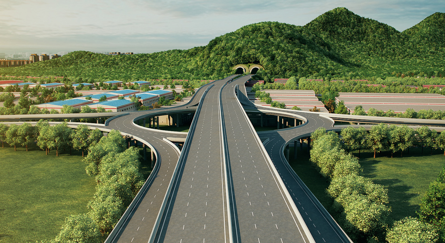 富阳大盘山隧路