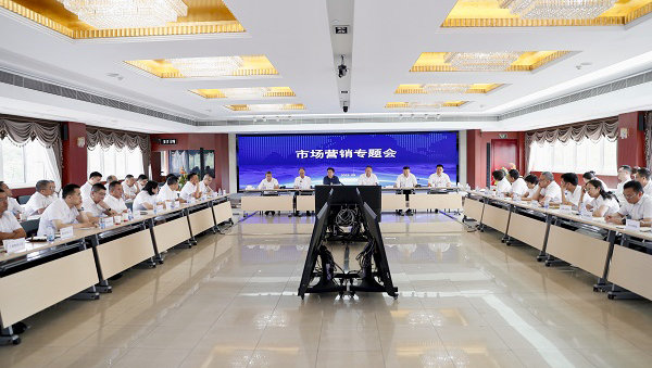 上海腾博汇游戏官网召开市场营销“百日攻坚”带头会
